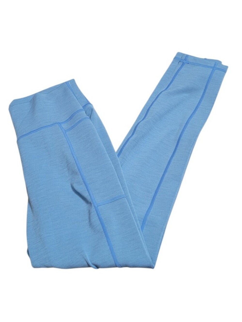 Sweaty Betty Blue Super Sculpt Full Length Workout Leggings
